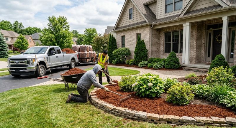 Organic Mulch Installation in Ventura County, CA