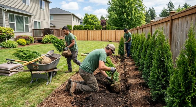 Privacy Hedge Planting in Honolulu, HI